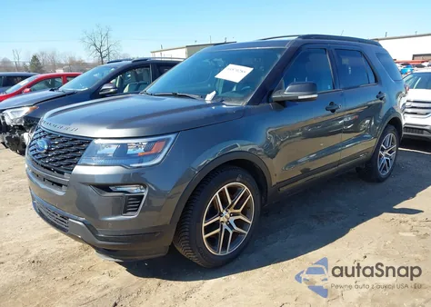 2019 Ford Explorer Sport from USA, damaged, VIN 1FM5K8GT0KGB10647